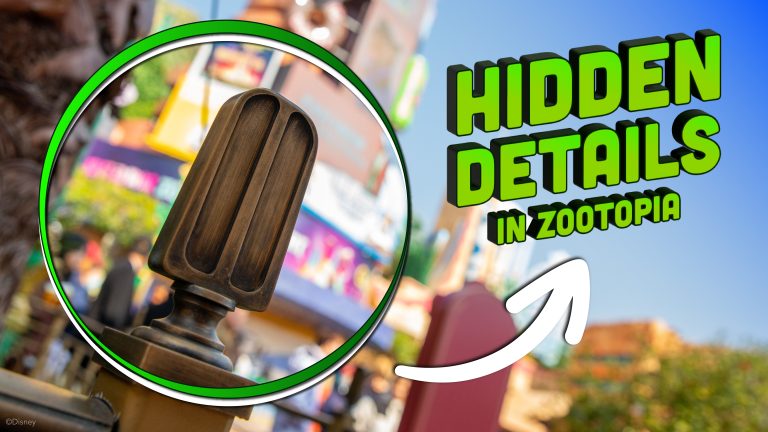 Hidden Park Details in Zootopia at Shanghai Disney Resort