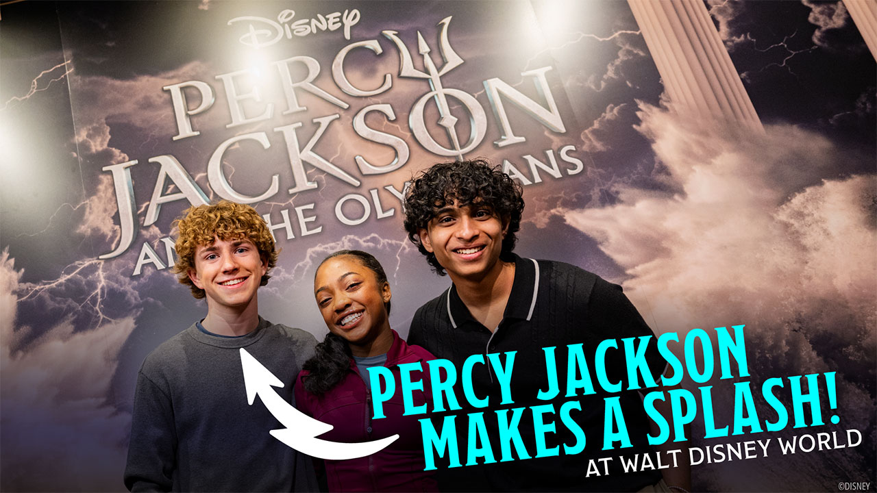 New Percy Jackson Exhibit Debuts at Walt Disney World blog header