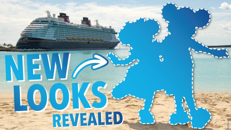 Disney Cruise Line Reveals All New Looks for Characters at Castaway Cay