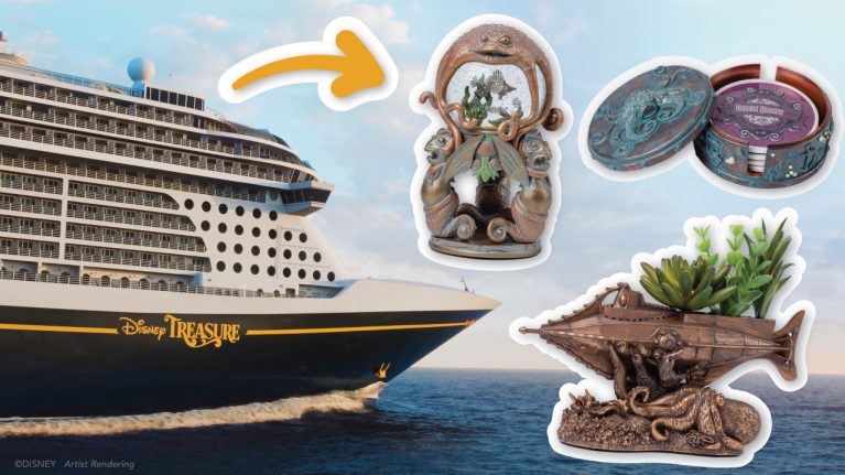 New Disney Cruise Line Merchandise for the new Disney Treasure