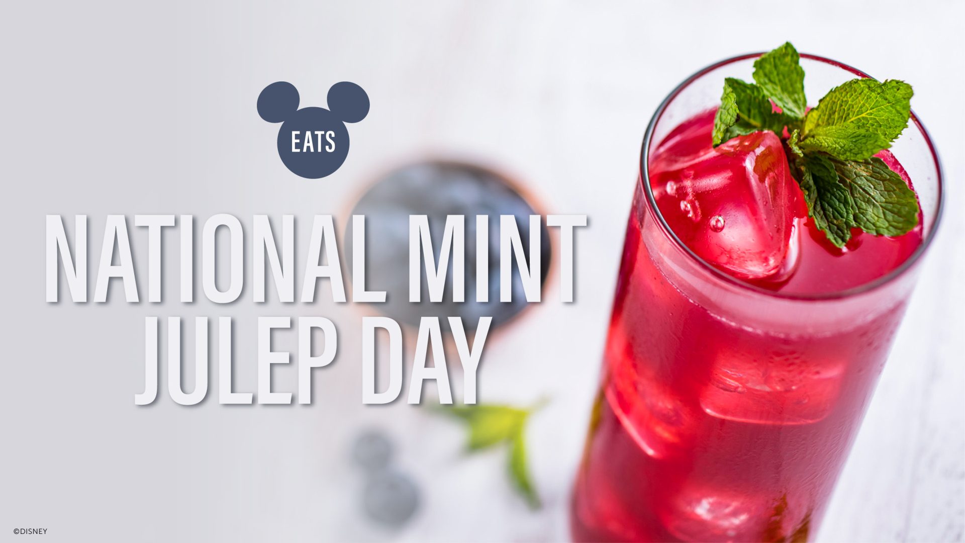 Disney Eats: A Toast to National Mint Julep Day with an Exclusive ...