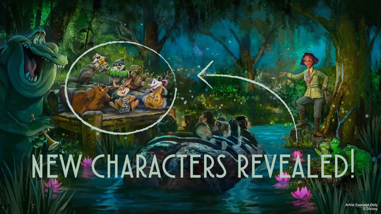 Meet the Critters at Tiana’s Bayou Adventure: Part 1