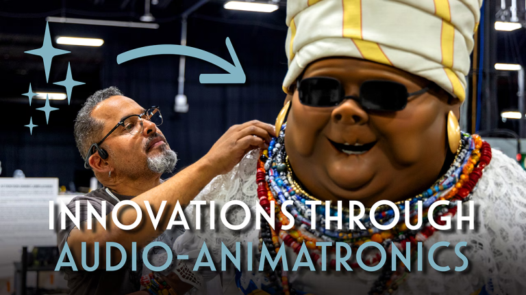 Innovative Audio-Animatronics Figures, from Birds to the Bayou