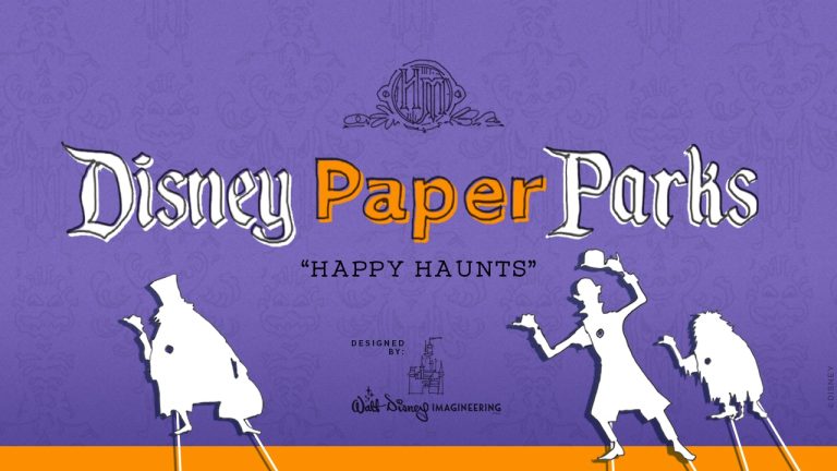 Disney Paper Parks Happy Haunts Edition Blog Header
