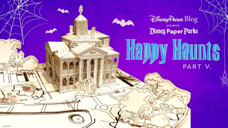 Disney Parks Blog Presents Disney Paper Parks: Happy Haunts Edition Designed by Walt Disney Imagineering, Part 5 blog header