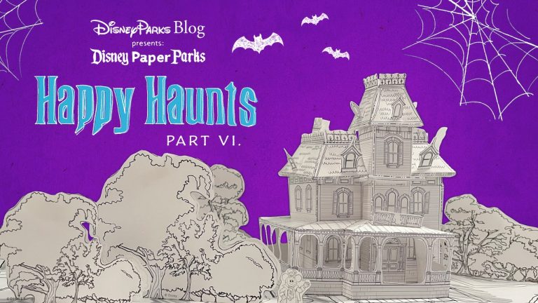 Disney Paper Parks: Happy Haunts Edition Designed by Walt Disney Imagineering, Part 6 blog header