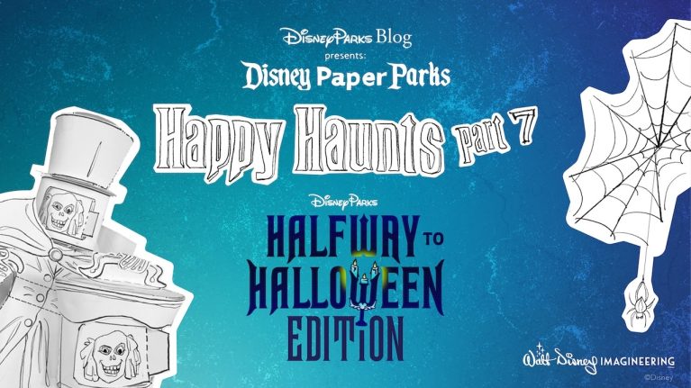 Disney Parks Blog Presents Disney Paper Parks: Happy Haunts Edition Designed by Walt Disney Imagineering, Part 7 blog header