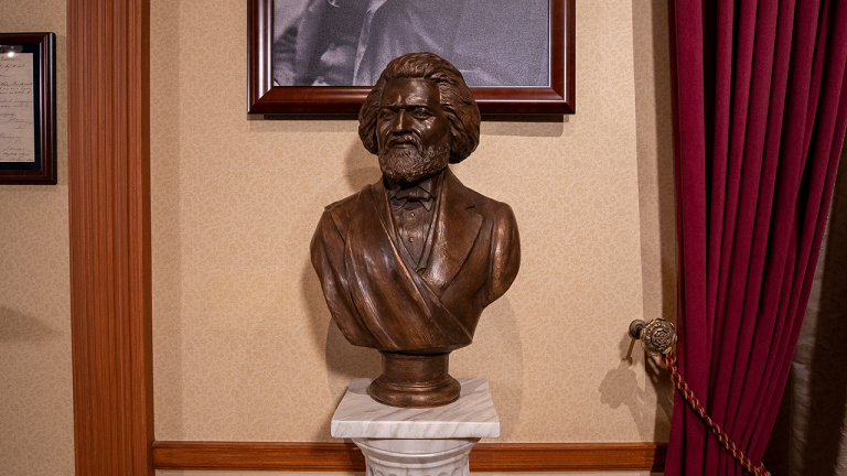 Frederick Douglass Honored in Great Moments with Mr. Lincoln at Disneyland Park