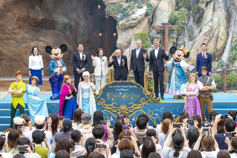 Opening Celebration for Fantasy Springs at Tokyo Disneyland