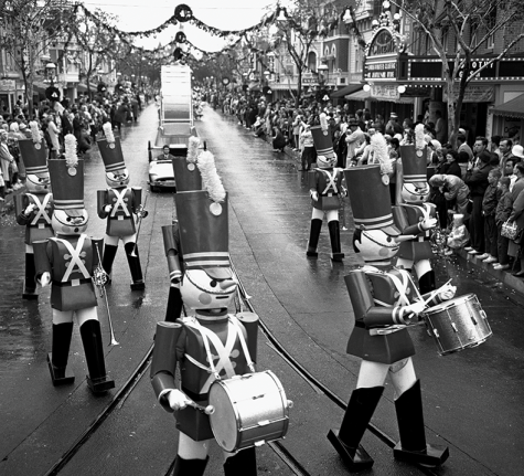 Toy Soldiers in Parade - Rare, Old Disney Vintage Photos Ushering in Halfway to the Holidays