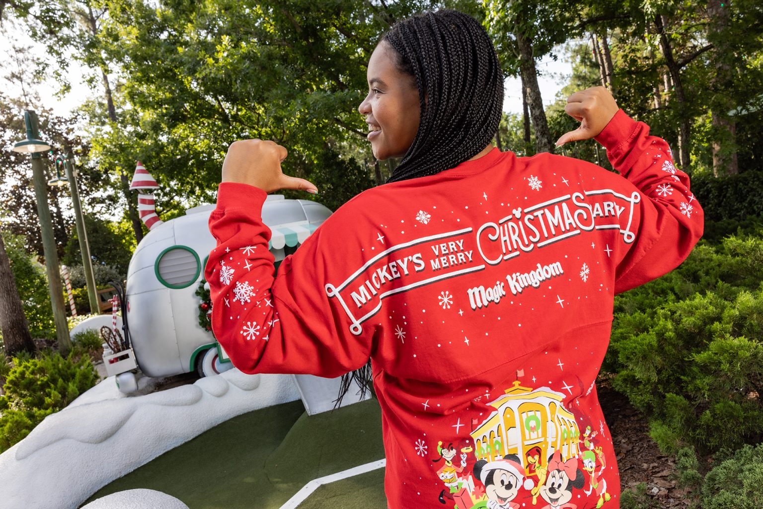 新品 ディズニー スピリットジャージー クリスマス 2024 WDW Mサイズ③