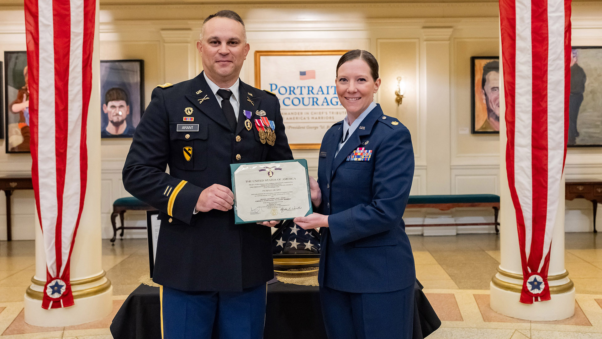 Disney Cast Member Awarded Purple Heart at EPCOT | Disney Parks Blog