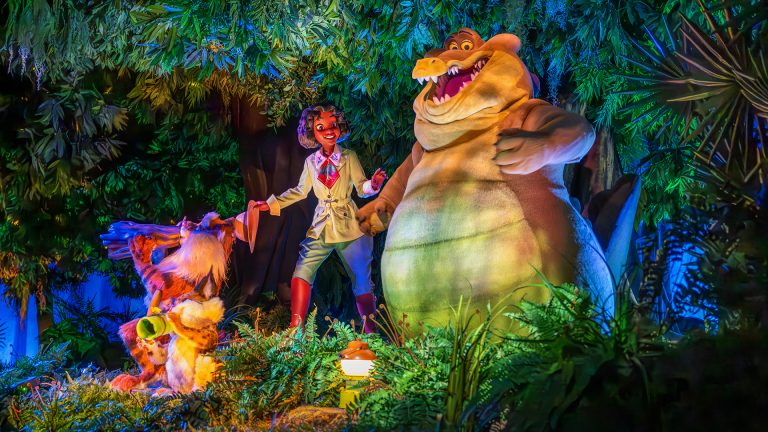 Inside Tiana's Bayou Adventure at Walt Disney World