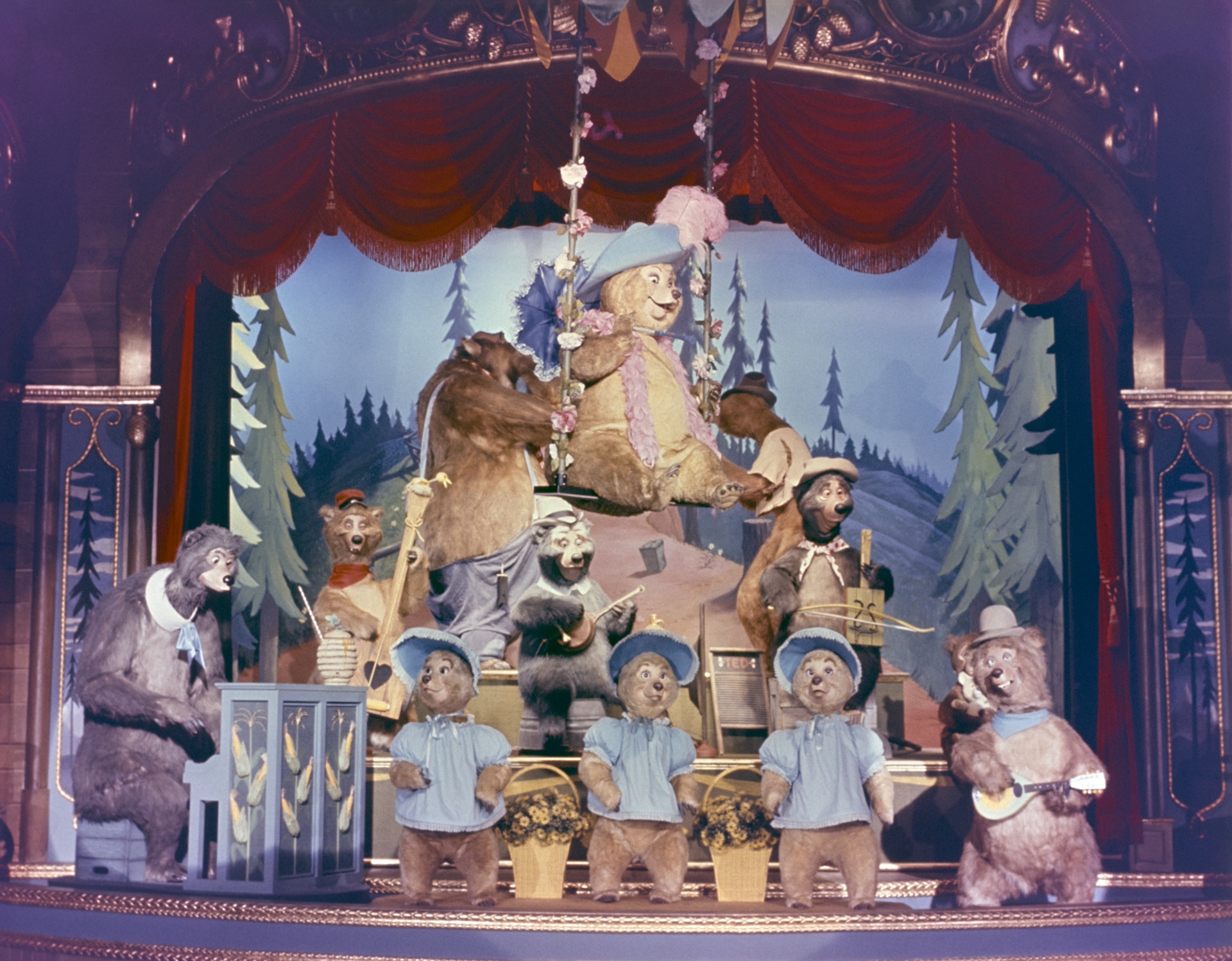 Country Bear Jamboree photo from Walt Disney Archives - History of Country Bear Jamboree