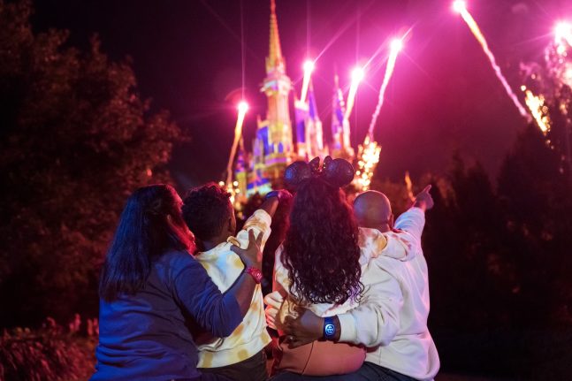 Summer fireworks at Walt Disney World