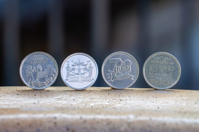 New collector medallions for D23 Day at Disneyland Resort