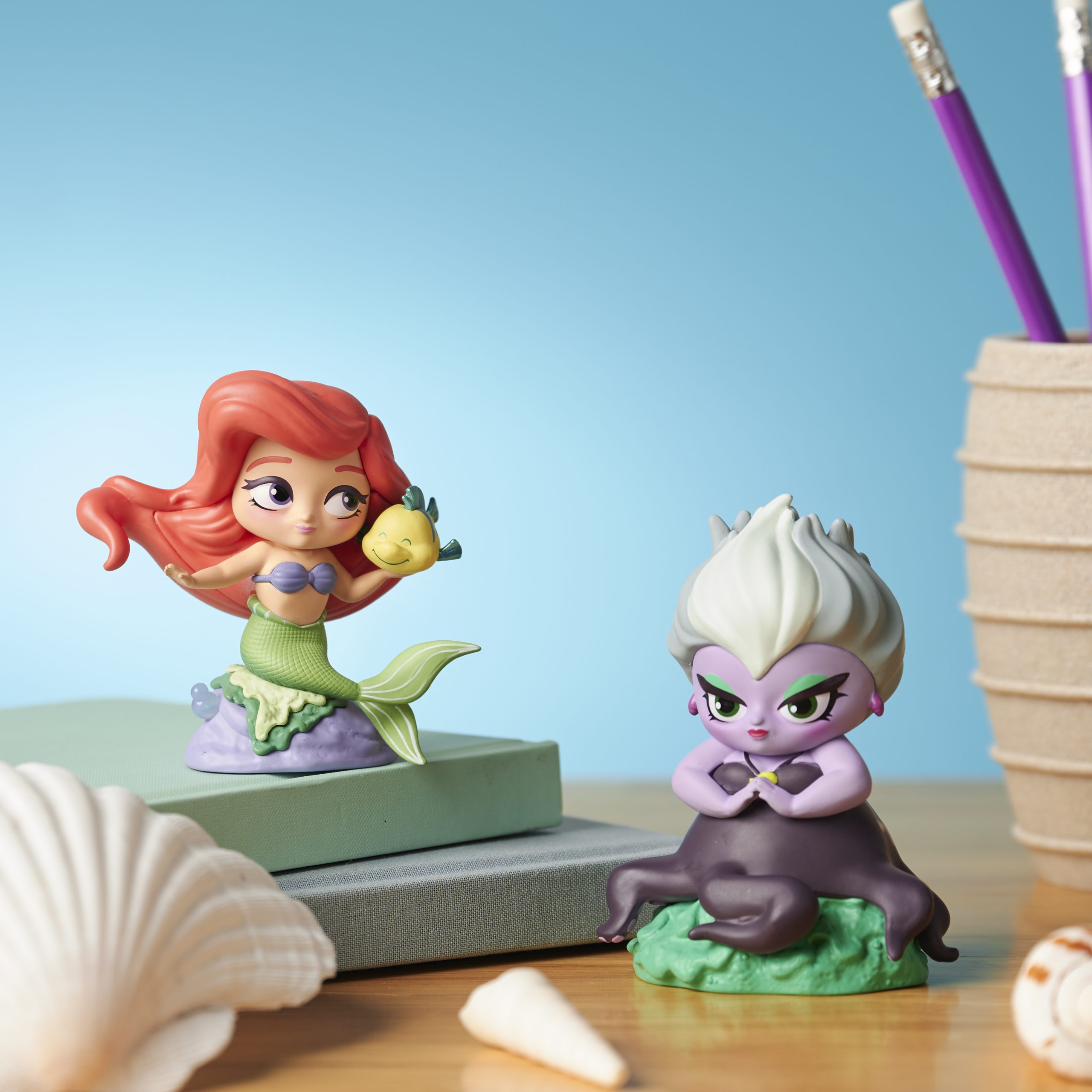 Ariel and Ursula vinyl figure set