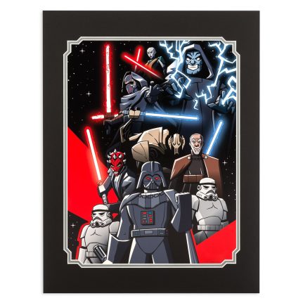 Star Wars Dark Side Matted Print