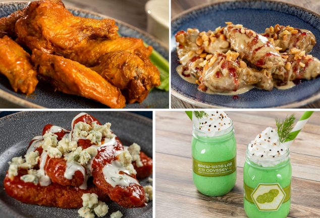 Traditional Buffalo Wings; Wings; Pickle Milk Shake