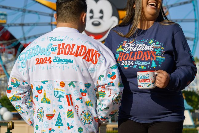 Disney California Adventure Festival of Holidays merchandise collection