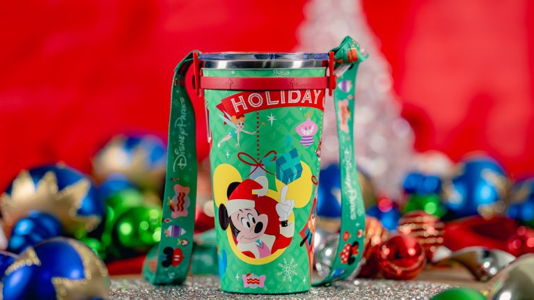 Holiday stainless steel tumbler