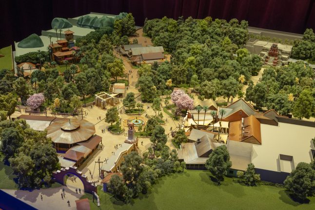 Model of Pueblo Esperanza