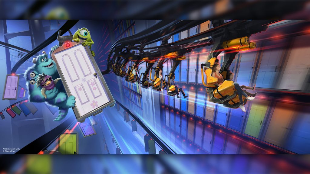 New Monsters Inc Ride at Disney World Hollywood Studios