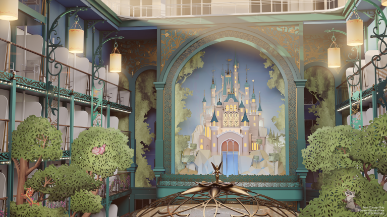 Disney Adventure Disney Cruise Line’s First Castle at Sea