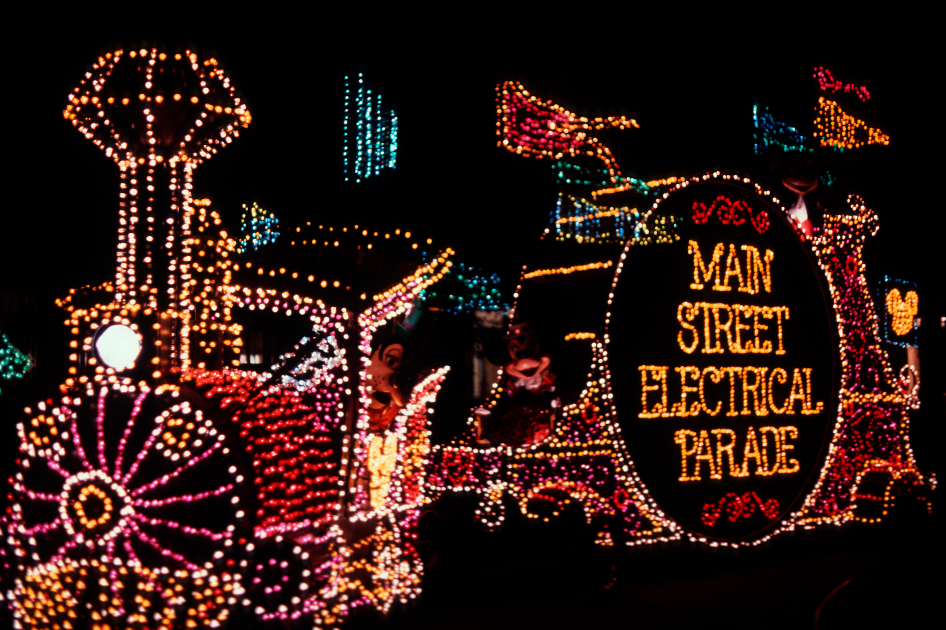 The Electrical Water Pageant was the direct forerunner of the Main Street Electrical Parade. 