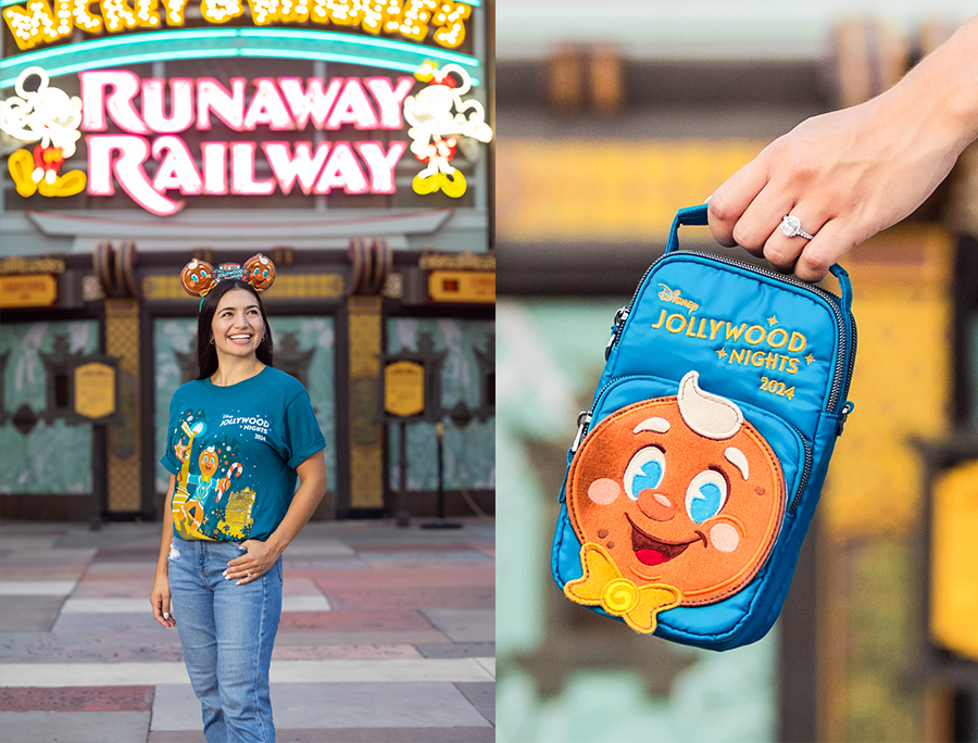 Disney Jollywood Nights Merchandise, shirt and bag