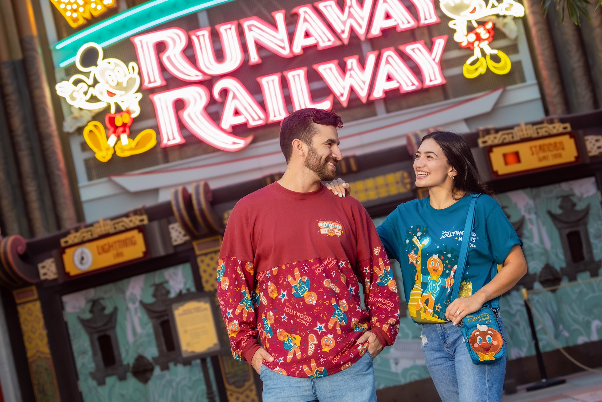 Disney Jollywood Nights Merchandise, spirit jersey, shirt, and bag 