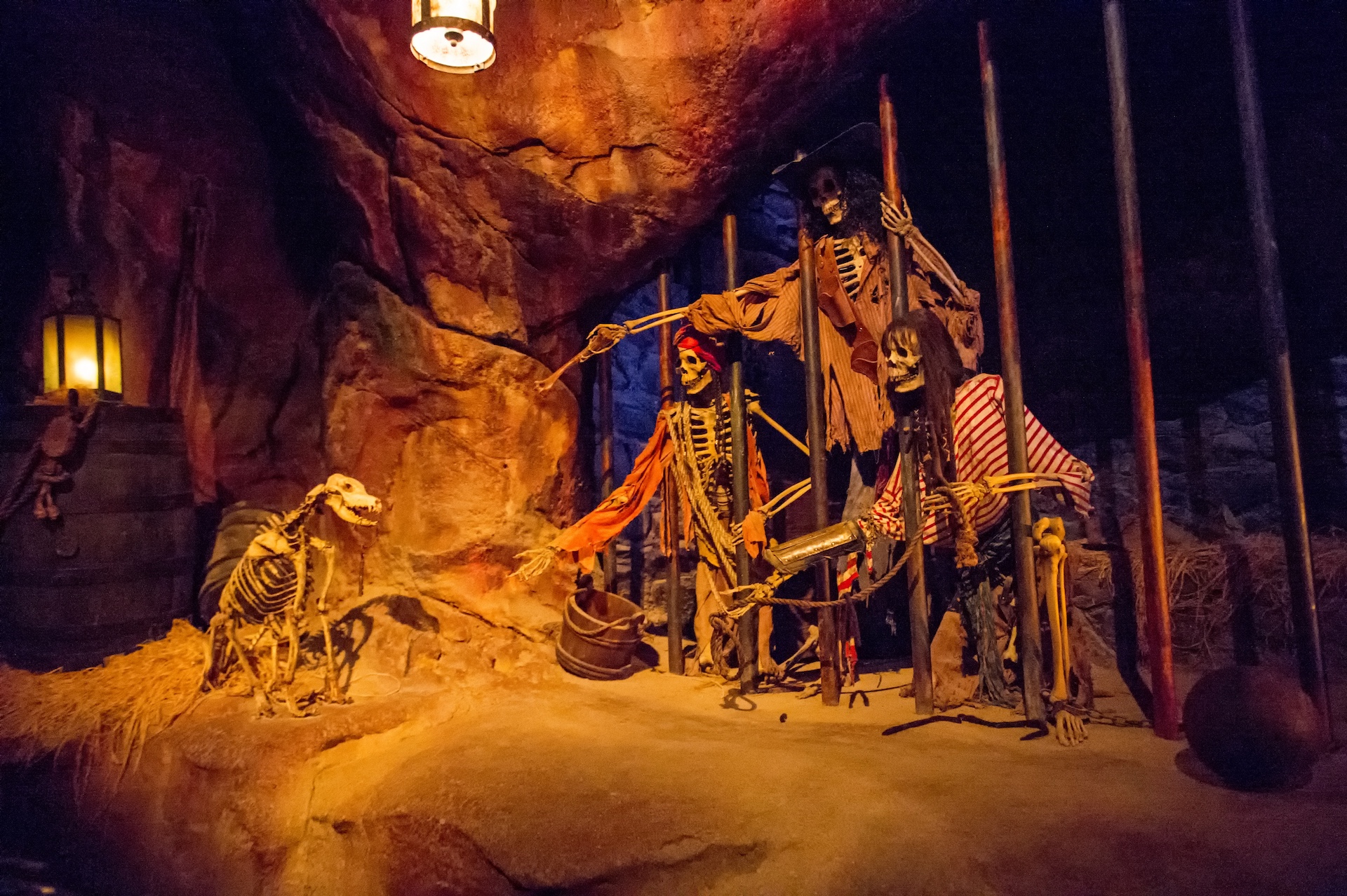 Pirates of the Caribbean attraction