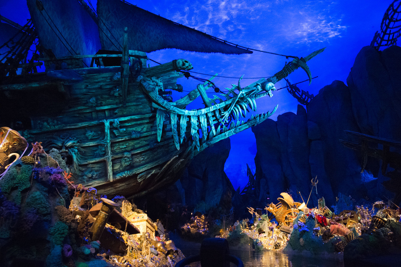 Pirates of the Caribbean attraction