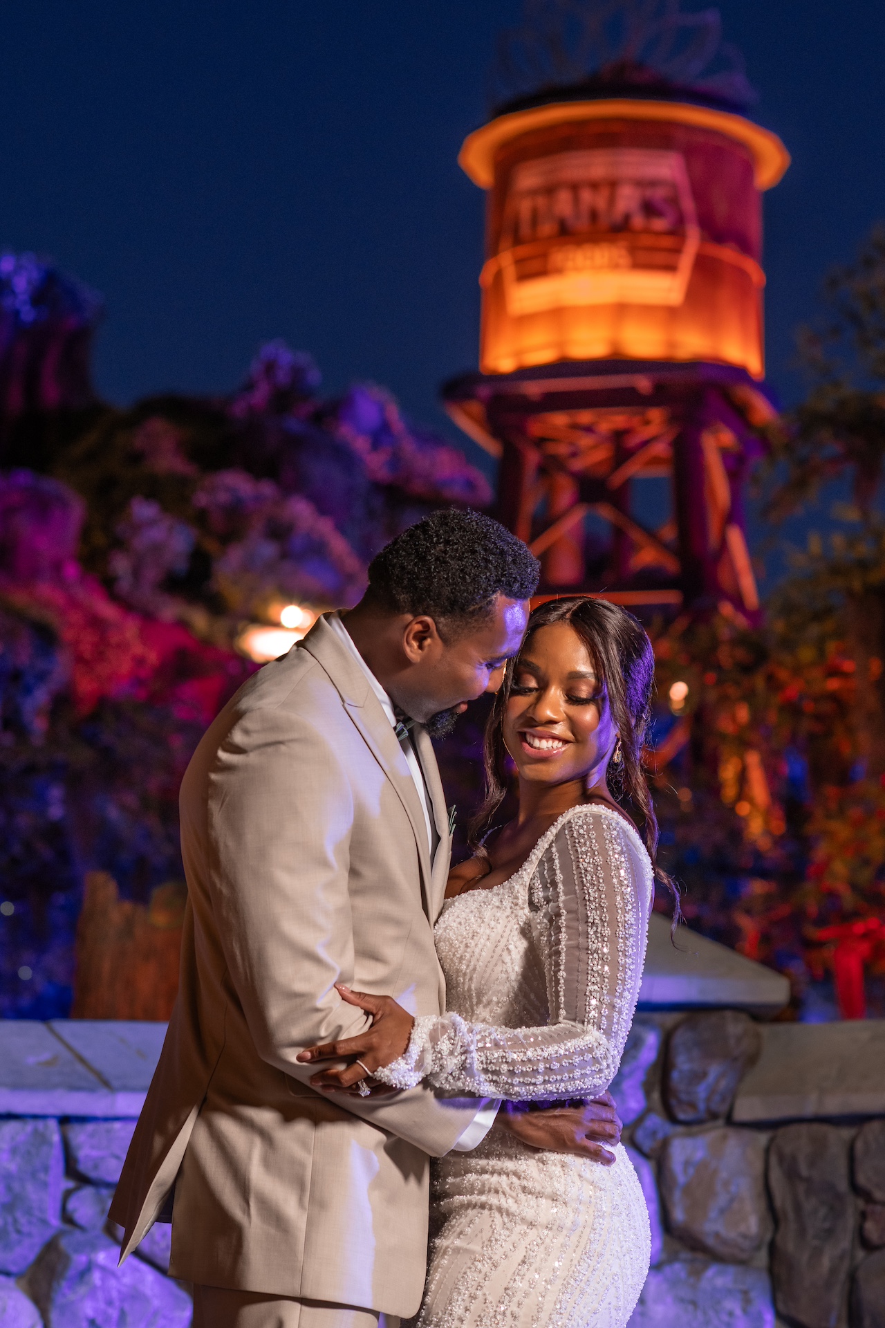 Park portraits, Disney’s Fairy Tale Weddings & Honeymoons