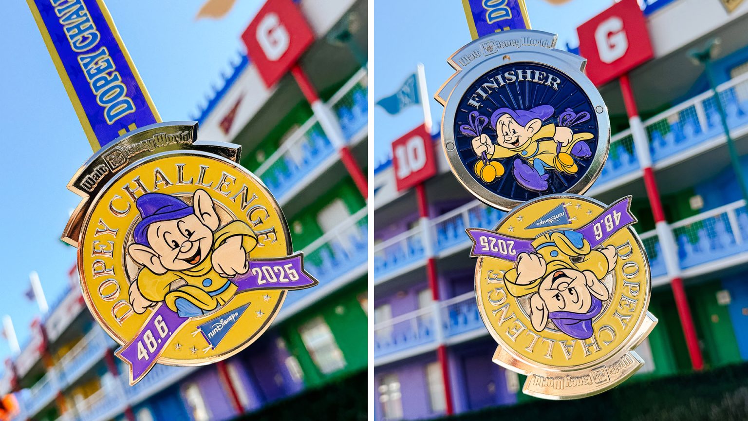 Cheer for the runDisney 2025 WDW Marathon Weekend Medals!