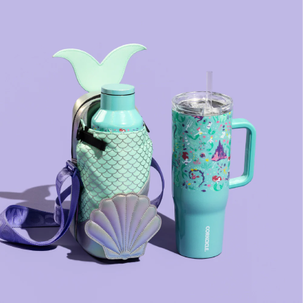 "The Little Mermaid"-inspired drinkware and accessories from Corkcicle