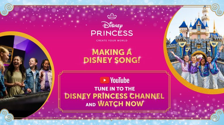 Disney Princess ‘Create Your World | Making a Disney Song!’