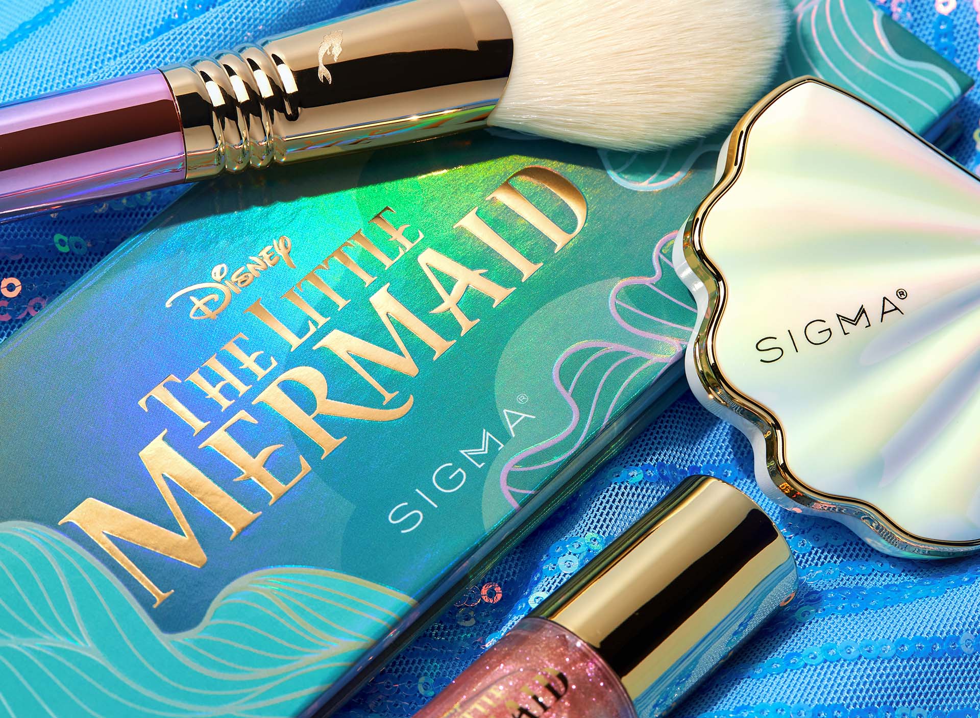 Disney’s “The Little Mermaid”-inspired collection from Sigma Beauty