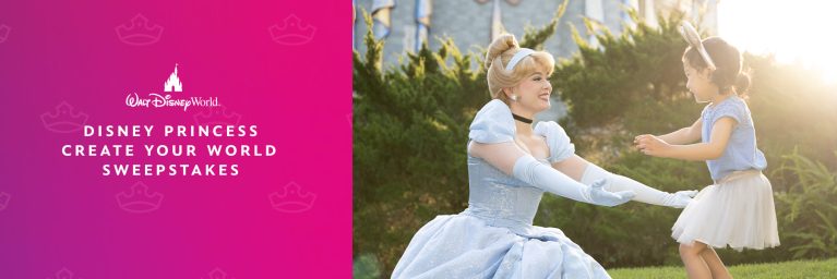 Disney Princess Create Your World Sweepstakes