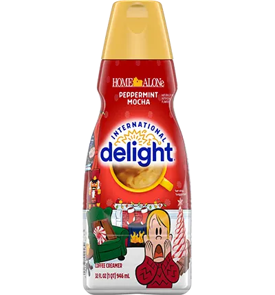 International Delight’s Home Alone Peppermint Mocha Creamer