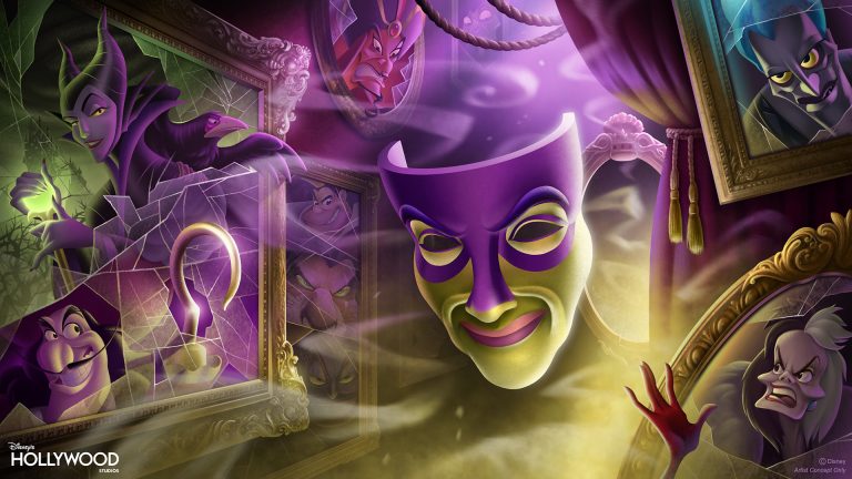 Rendering for new Disney Villains show coming to Disney's Hollywood Studios