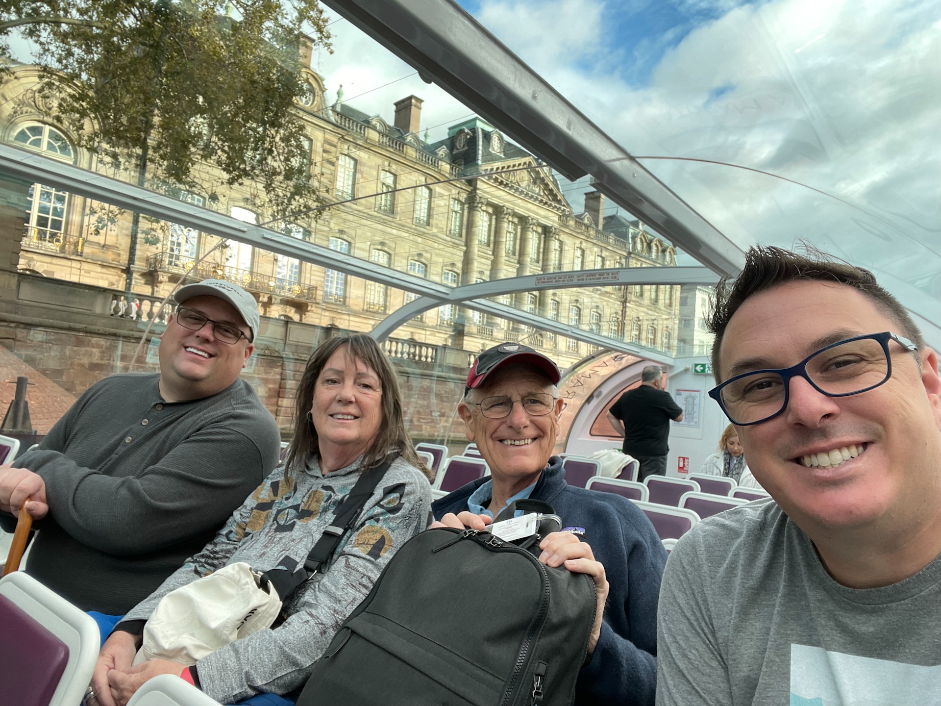 Keith, Grandpa Spud, and family 