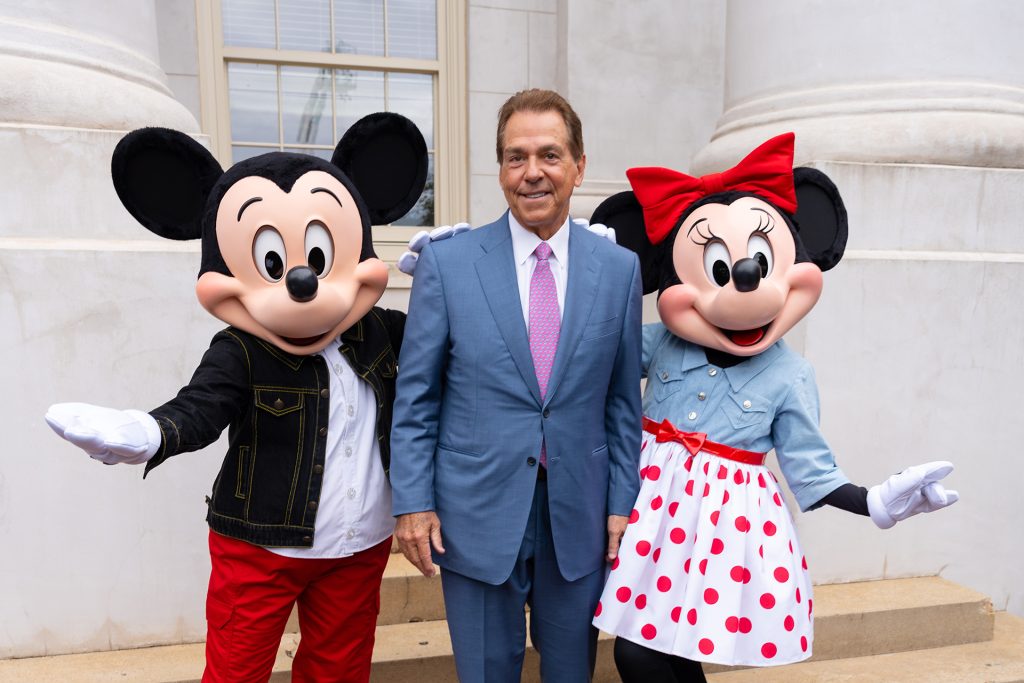 Disney Cast Member Brings Mickey & Friends to College Game Day ...