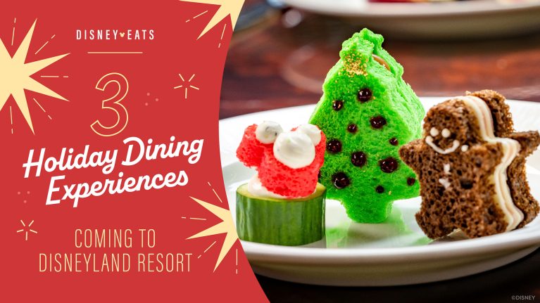 Disney Eats: 3 Holiday Dining Experiences Coming to Disneyland Resort Hotels