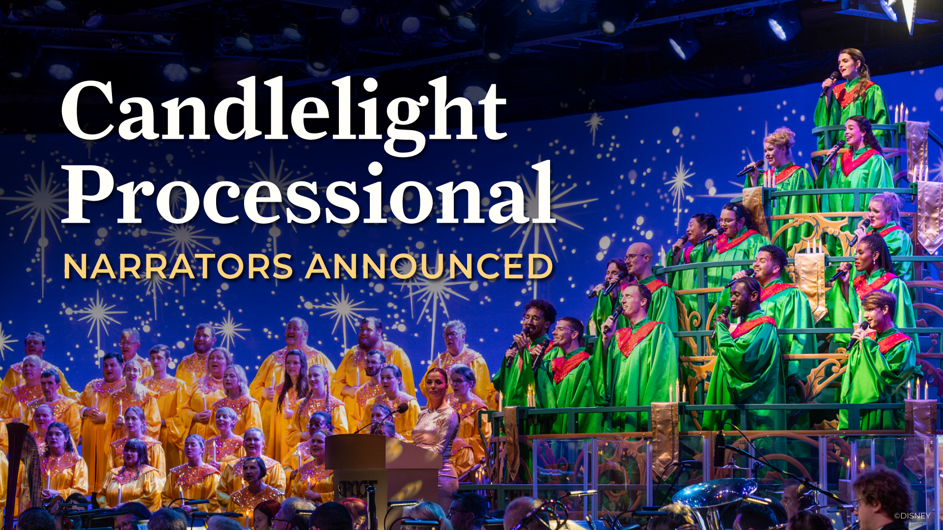 Candlelight Processional Narrators 2024 Dates - Kate Tatiania