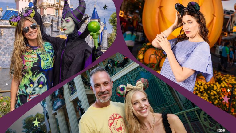 Celebrities Celebrating Halloween at Disneyland Resort