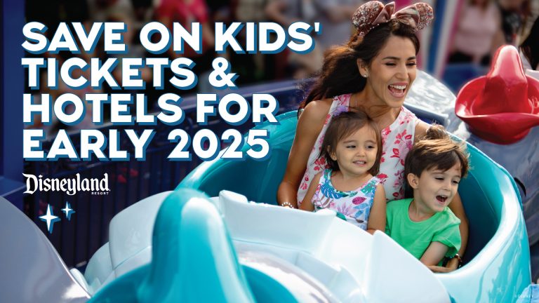 Disneyland Resort - Save on Kids' Tickets and Hotels for Early 2025