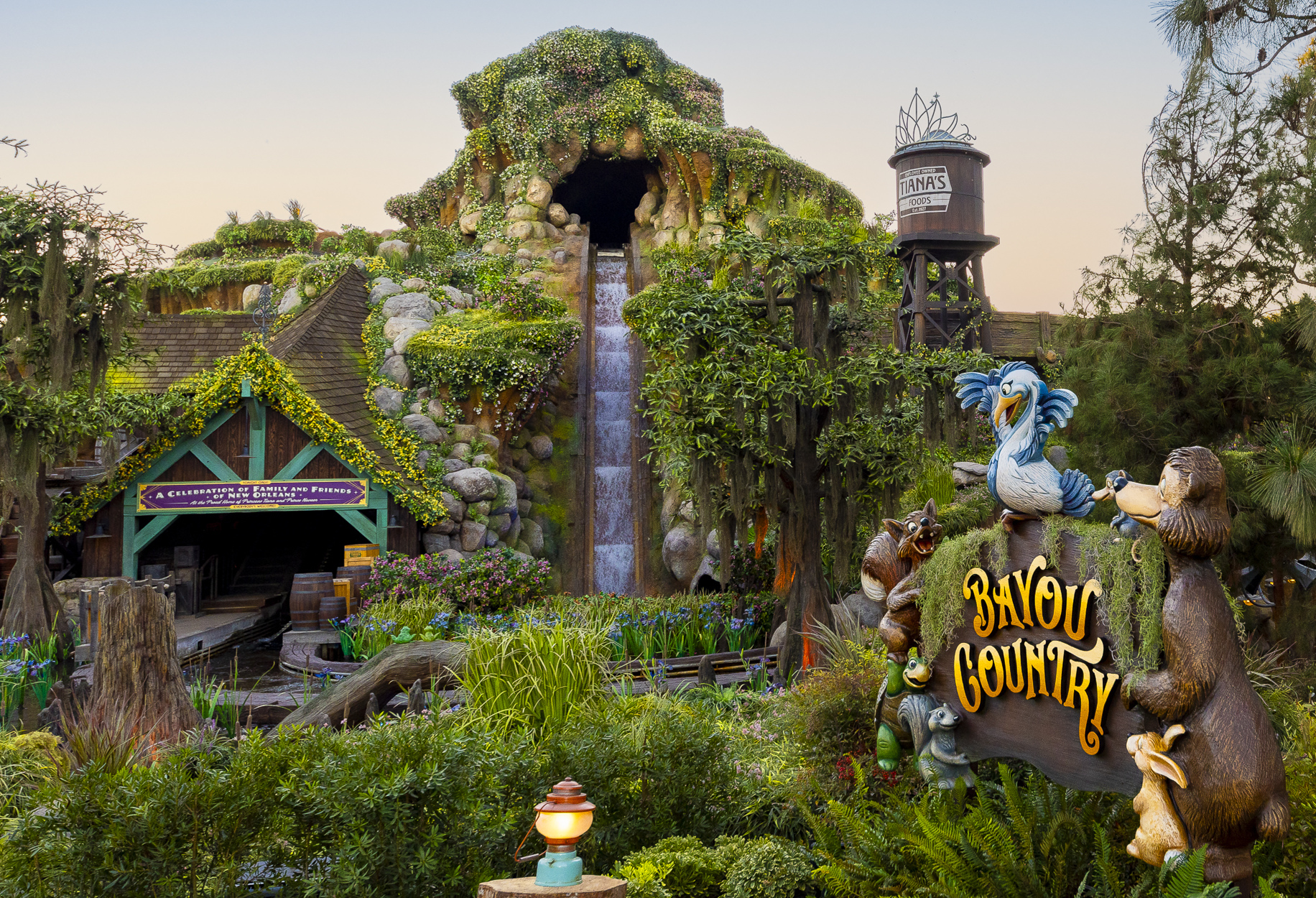 Tiana’s Bayou Adventure at Disneyland