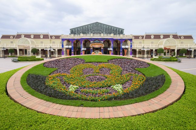 Tokyo Disneyland Halloween Decor