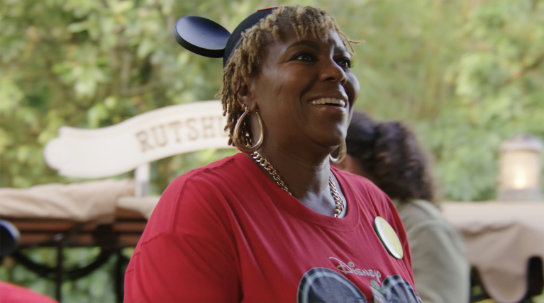 Jackie rides Jungle Cruise at Walt Disney World